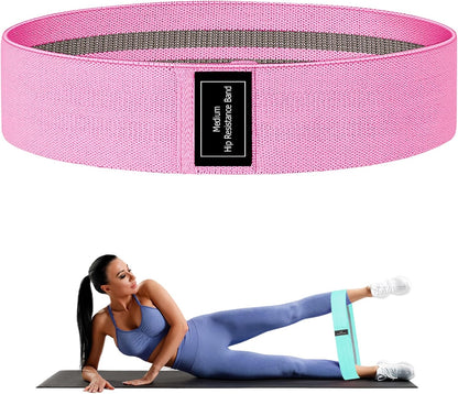Resistance Bands, Fabric Workout Bands for Women & Men, Cloth Booty Resistance Loop Bands, Thick Squat Bands for Home Fitness, Gym, Yoga, Pilates for Butt Legs Thigh Hip Glute