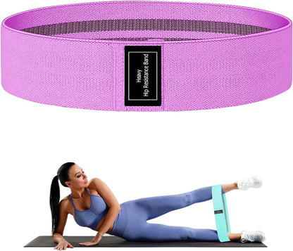Resistance Bands, Fabric Workout Bands for Women & Men, Cloth Booty Resistance Loop Bands, Thick Squat Bands for Home Fitness, Gym, Yoga, Pilates for Butt Legs Thigh Hip Glute