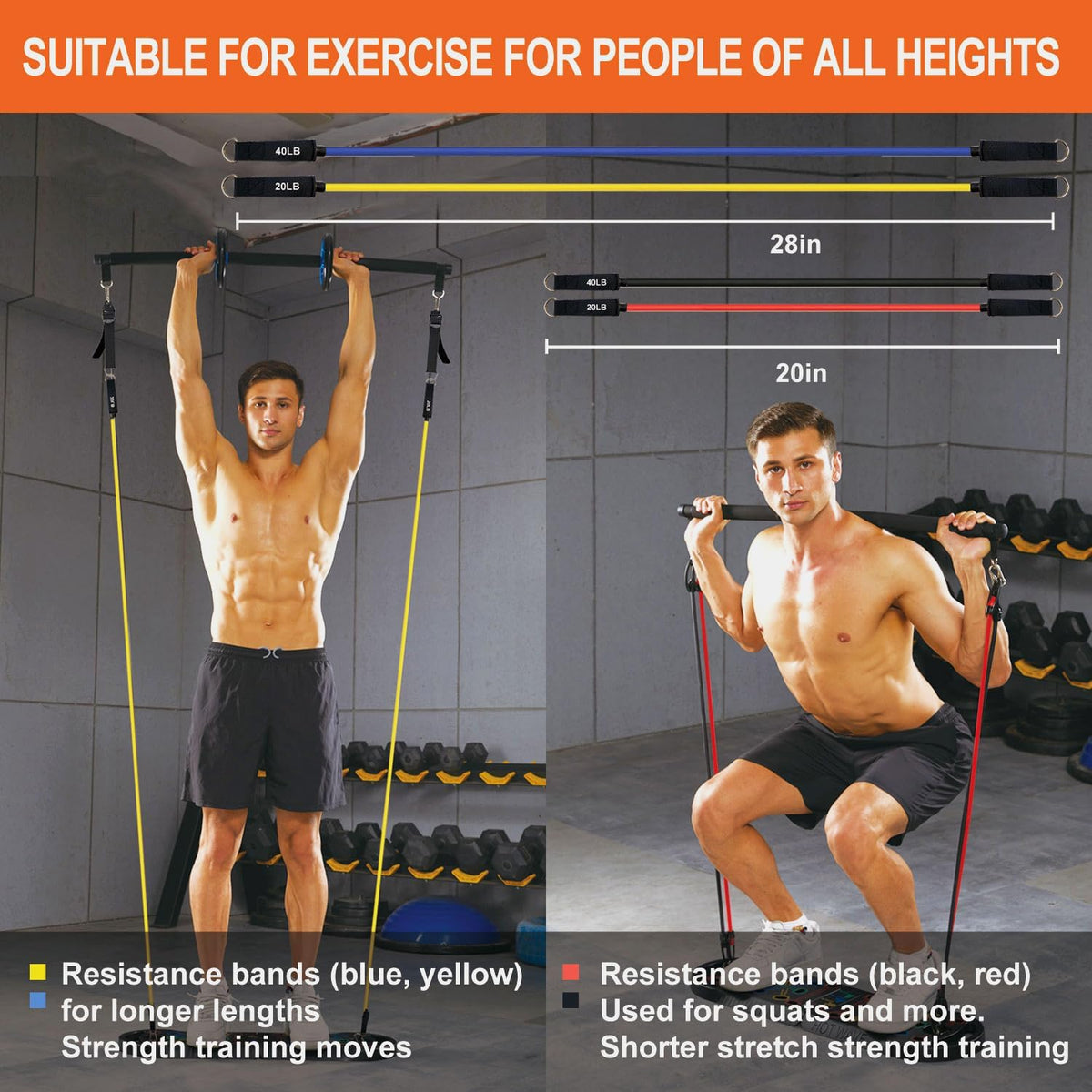 Push Up Board, Portable PushUp Board, Foldable 20 in 1 Push Up Bar