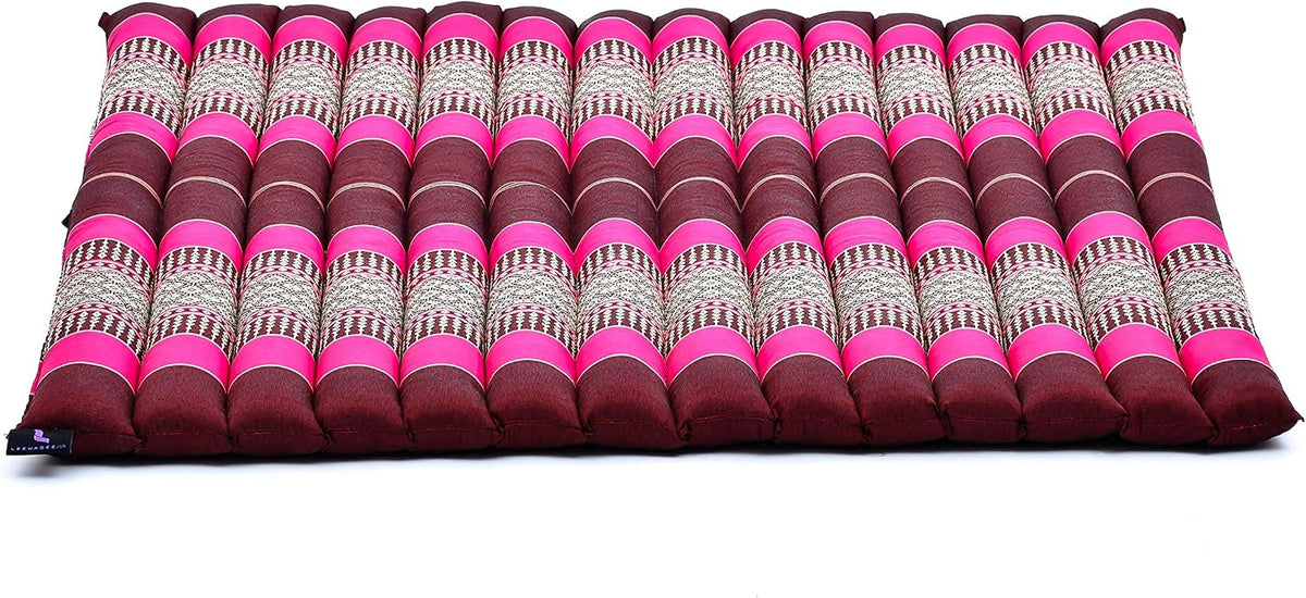 Zabuton Seating Cushion – Square Floor Seat for Meditation Exercises, Light Yoga Mat Filled with Kapok