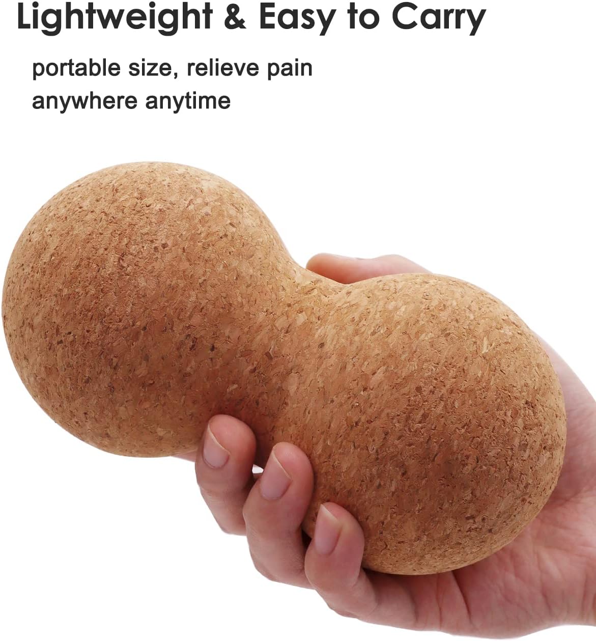 Cork Peanut Massage Ball