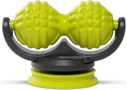 TRIGGERPOINT Mountable Massage Ball Pro – Wall-Mounted Recovery Tool with Single & Peanut-Style Attachments, Multi-Density EVA Foam, Hands-Free Relief for Sore Muscles at Home, Gym, or Travel