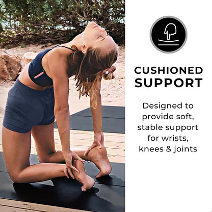 Ultra Grip PRO Yoga Mat – EXTREME Non-Slip Performance - Dry & Wet Grip - Smarter Alignment Lines - Comfortable & Sweat Resistant - For Yoga, Pilates & Hot Yoga