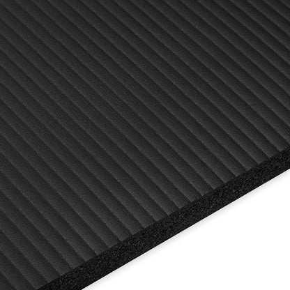 Thick Yoga Mat, Exercise & Fitness Mat with Easy-Cinch Carrying Strap