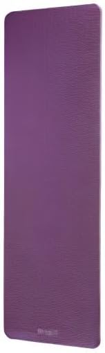Thick Yoga Mat, Exercise & Fitness Mat with Easy-Cinch Carrying Strap