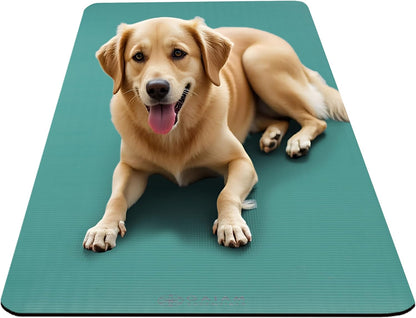 Thick Yoga Mat, Exercise & Fitness Mat with Easy-Cinch Carrying Strap