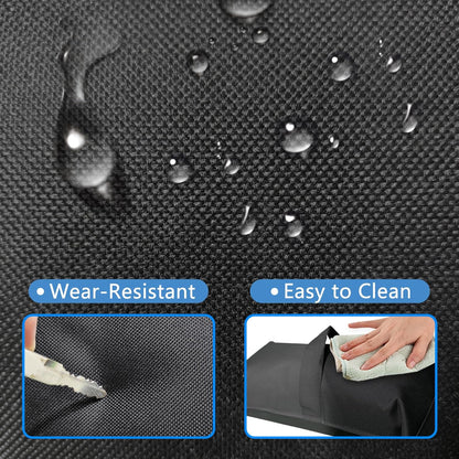 Umbrella Base Weight Fillable Sandbags, Sandbags for Weight(60LBS), Sandbag Weights for Patio Umbrella for Outdoor Garden，Set of 2，Black(Without Sand)
