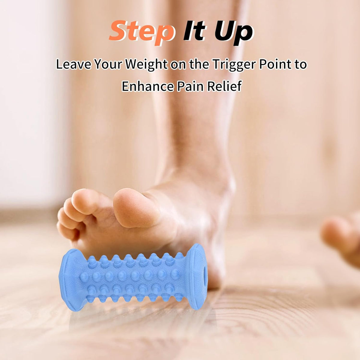 Foot Massager Roller for Plantar Fasciitis, Arch Heel Pain Relief