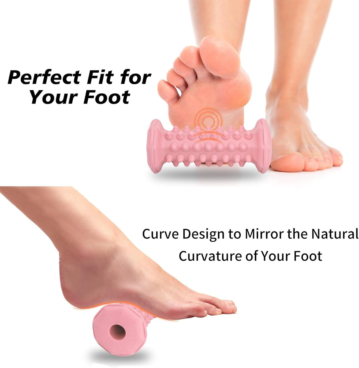 Foot Massager Roller for Plantar Fasciitis, Arch Heel Pain Relief
