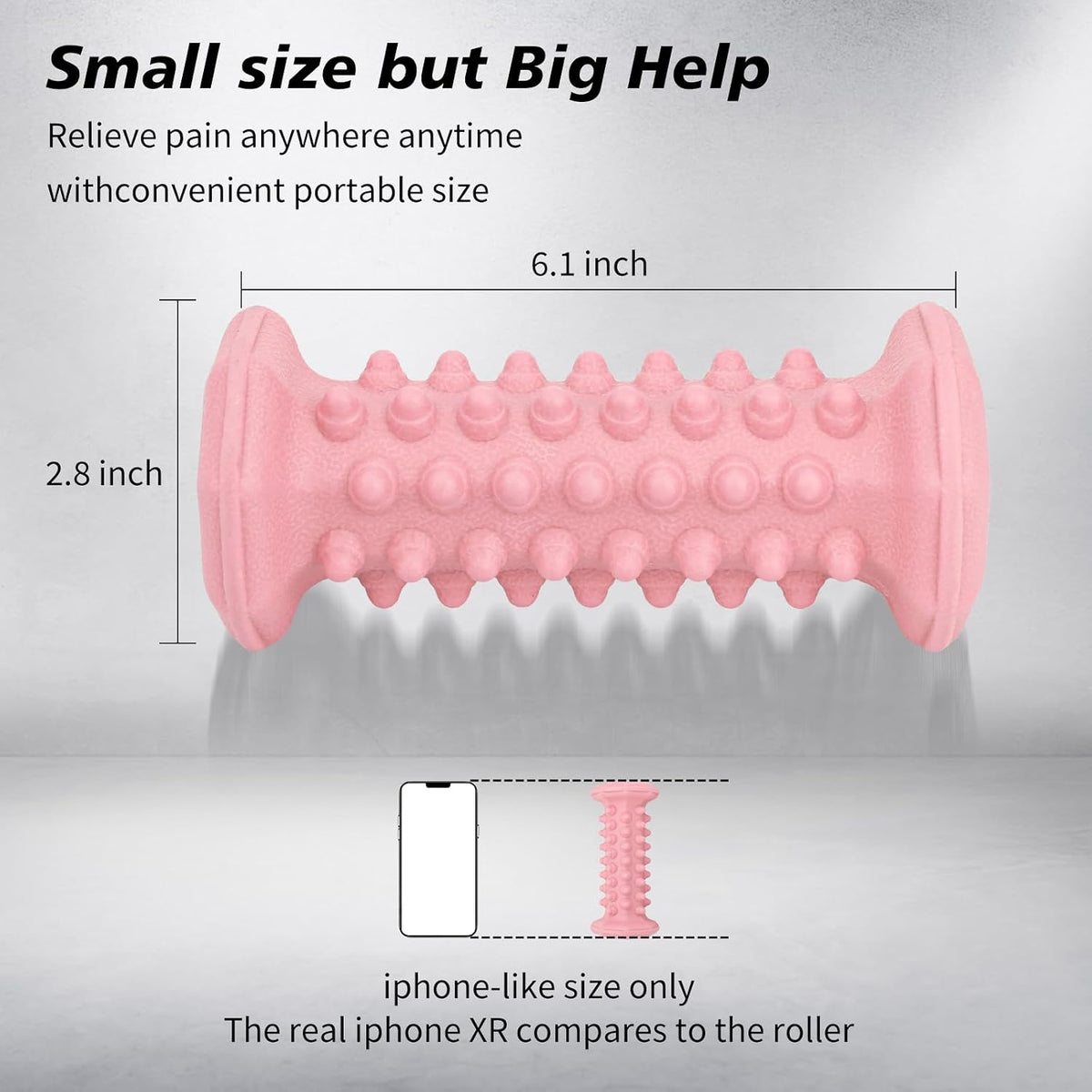 Foot Massager Roller for Plantar Fasciitis, Arch Heel Pain Relief