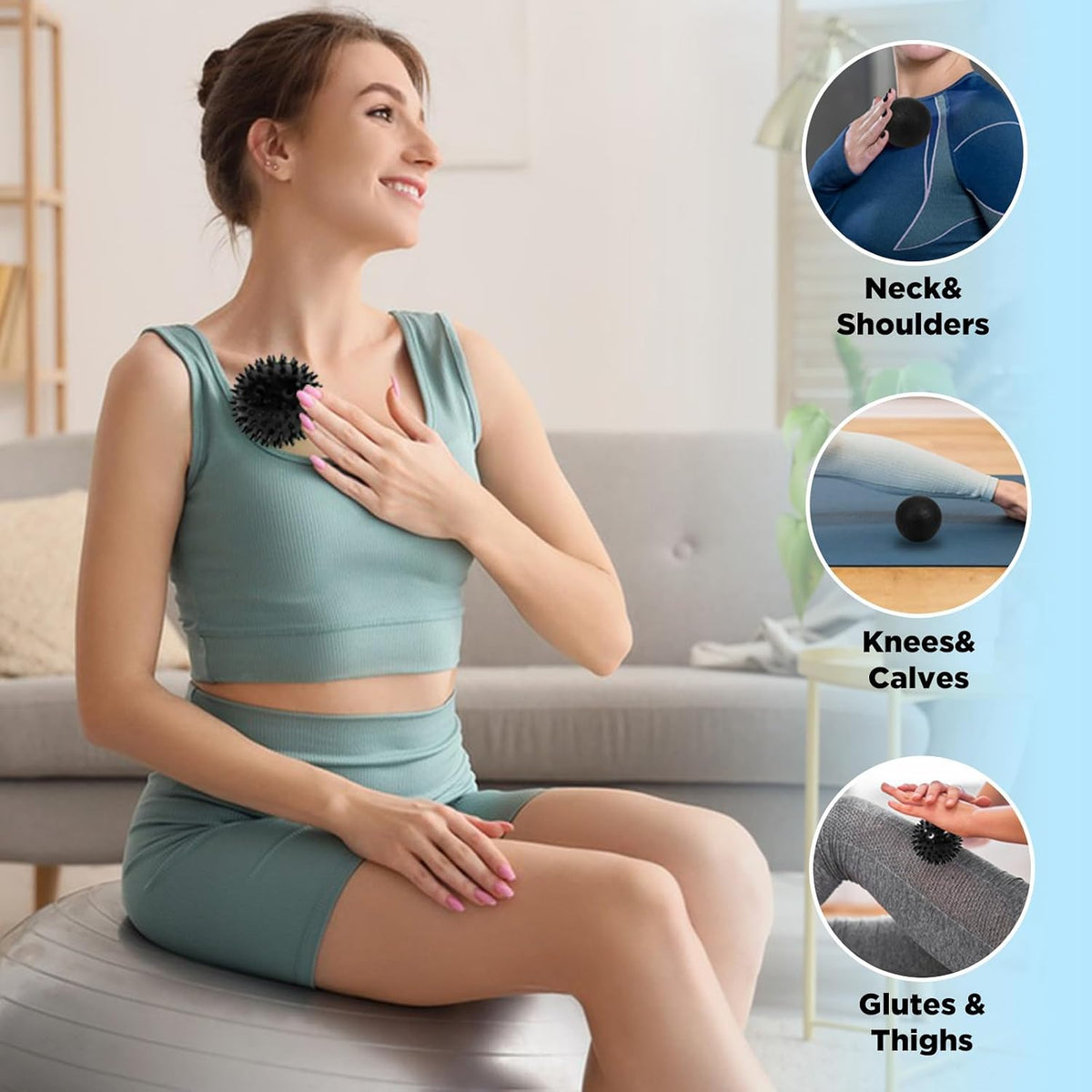 Foot Massager Roller for Plantar Fasciitis, Arch Heel Pain Relief