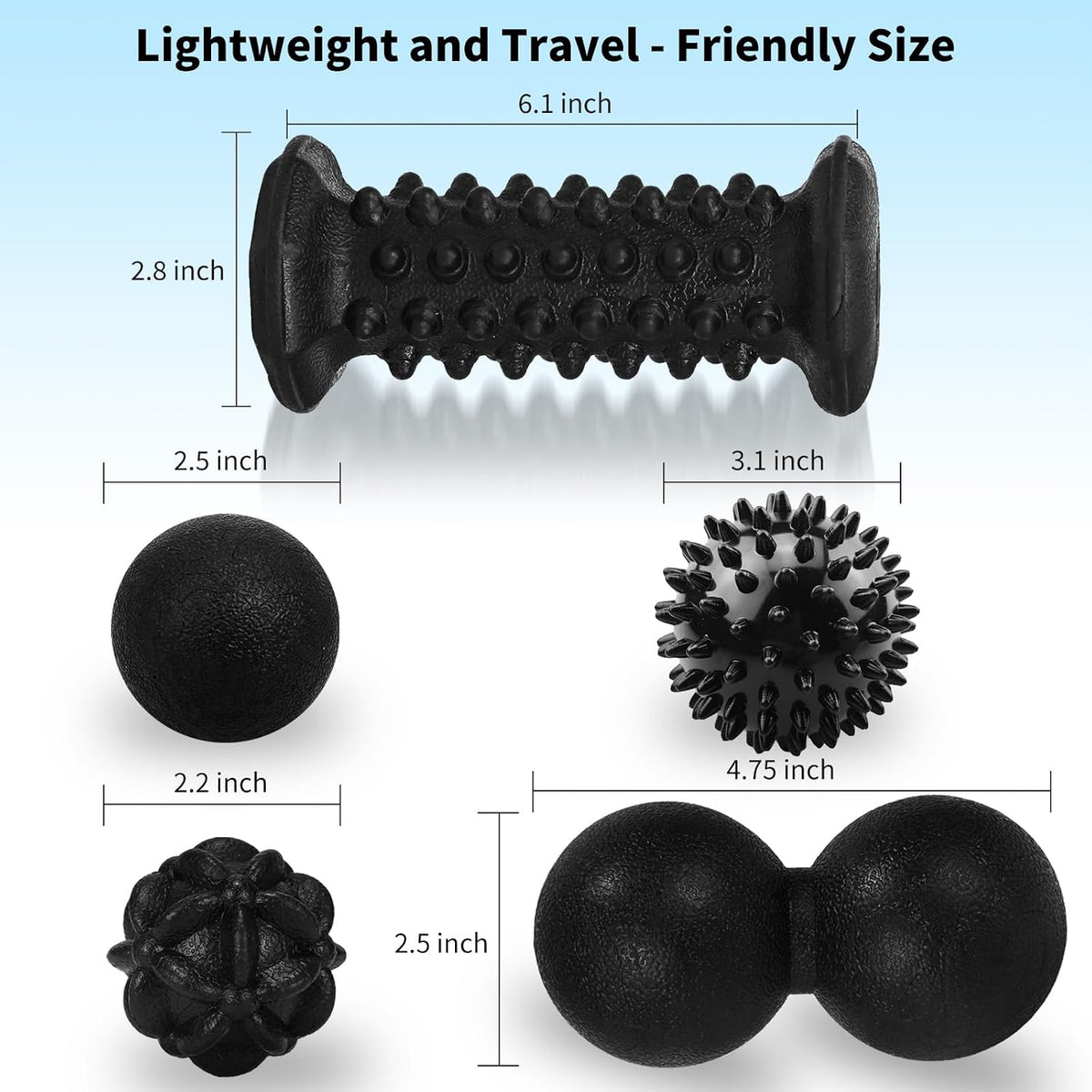 Foot Massager Roller for Plantar Fasciitis, Arch Heel Pain Relief