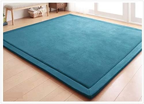 Baby Play Mat, Handmade Weaving Plush Foam Play Crawling Rugs for Baby, Children Play Blanket, Yoga Mat, Exercise Mat-Cushy- Soft & Thick Hypoallergenic, Non-Toxic