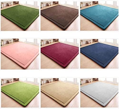 Baby Play Mat, Handmade Weaving Plush Foam Play Crawling Rugs for Baby, Children Play Blanket, Yoga Mat, Exercise Mat-Cushy- Soft & Thick Hypoallergenic, Non-Toxic