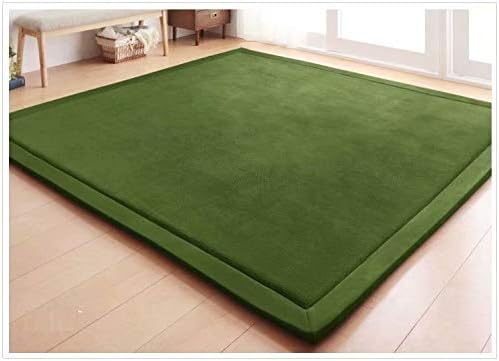 Baby Play Mat, Handmade Weaving Plush Foam Play Crawling Rugs for Baby, Children Play Blanket, Yoga Mat, Exercise Mat-Cushy- Soft & Thick Hypoallergenic, Non-Toxic