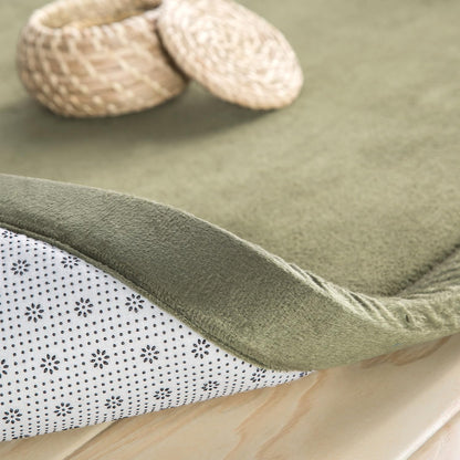 Baby Play Mat, Handmade Weaving Plush Foam Play Crawling Rugs for Baby, Children Play Blanket, Yoga Mat, Exercise Mat-Cushy- Soft & Thick Hypoallergenic, Non-Toxic