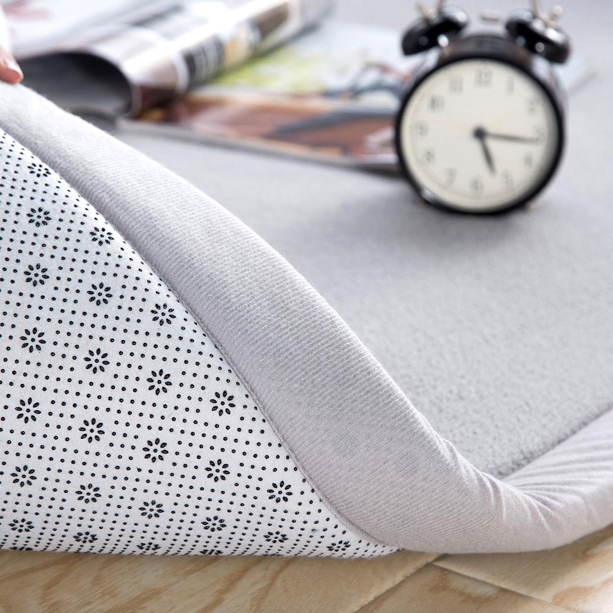 Baby Play Mat, Handmade Weaving Plush Foam Play Crawling Rugs for Baby, Children Play Blanket, Yoga Mat, Exercise Mat-Cushy- Soft & Thick Hypoallergenic, Non-Toxic