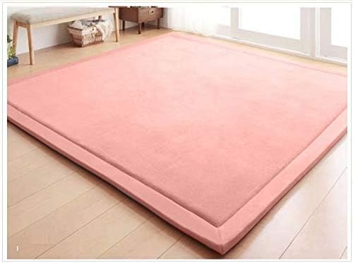 Baby Play Mat, Handmade Weaving Plush Foam Play Crawling Rugs for Baby, Children Play Blanket, Yoga Mat, Exercise Mat-Cushy- Soft & Thick Hypoallergenic, Non-Toxic