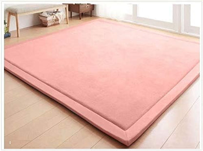 Baby Play Mat, Handmade Weaving Plush Foam Play Crawling Rugs for Baby, Children Play Blanket, Yoga Mat, Exercise Mat-Cushy- Soft & Thick Hypoallergenic, Non-Toxic