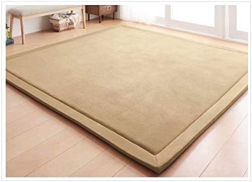 Baby Play Mat, Handmade Weaving Plush Foam Play Crawling Rugs for Baby, Children Play Blanket, Yoga Mat, Exercise Mat-Cushy- Soft & Thick Hypoallergenic, Non-Toxic