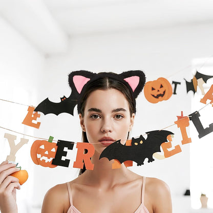 Cat Ears Headband, Plush Fuzzy Hairbands for Cosplay, Makeup, Yoga, and Photo Props for Adults