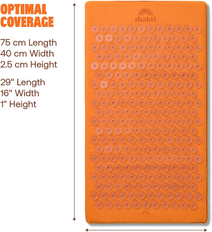 Acupressure Mat for Tension Release, Classic Level 2 Black