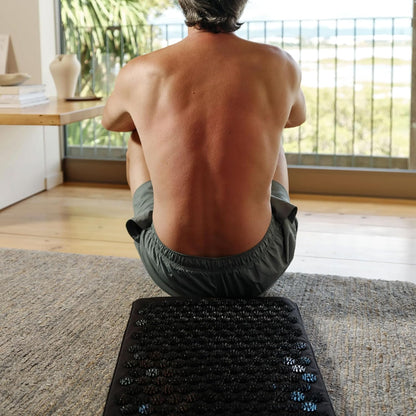 Acupressure Mat for Tension Release, Classic Level 2 Black
