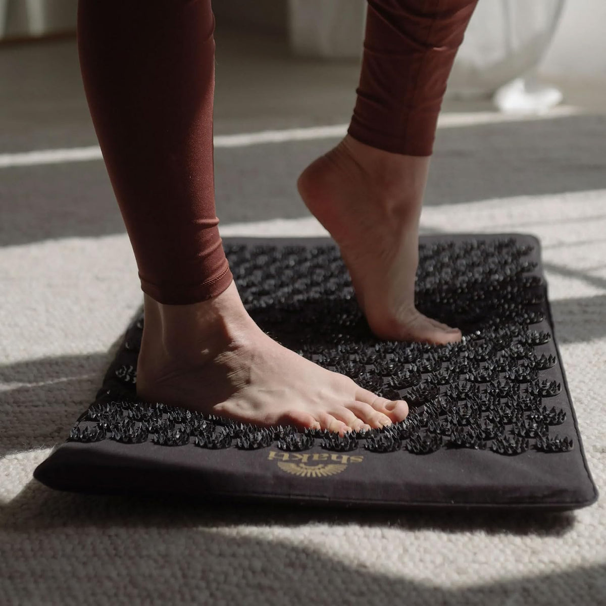 Acupressure Mat for Tension Release, Classic Level 2 Black