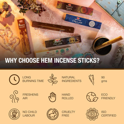 Incense Sticks – 12 Box Variety Pack (240 Sticks Total, 20 Sticks per Box) | Long Lasting Fragrance | Meditation, Relaxation, Yoga, Aromatherapy & Home Fragrance