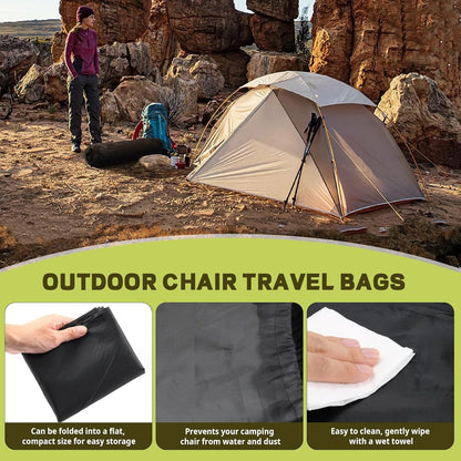 Camping Folding Chair Carry Bag Fits Coleman, Camp Cover Replacement Bags