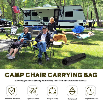 Camping Folding Chair Carry Bag Fits Coleman, Camp Cover Replacement Bags