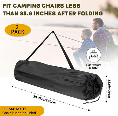 Camping Folding Chair Carry Bag Fits Coleman, Camp Cover Replacement Bags