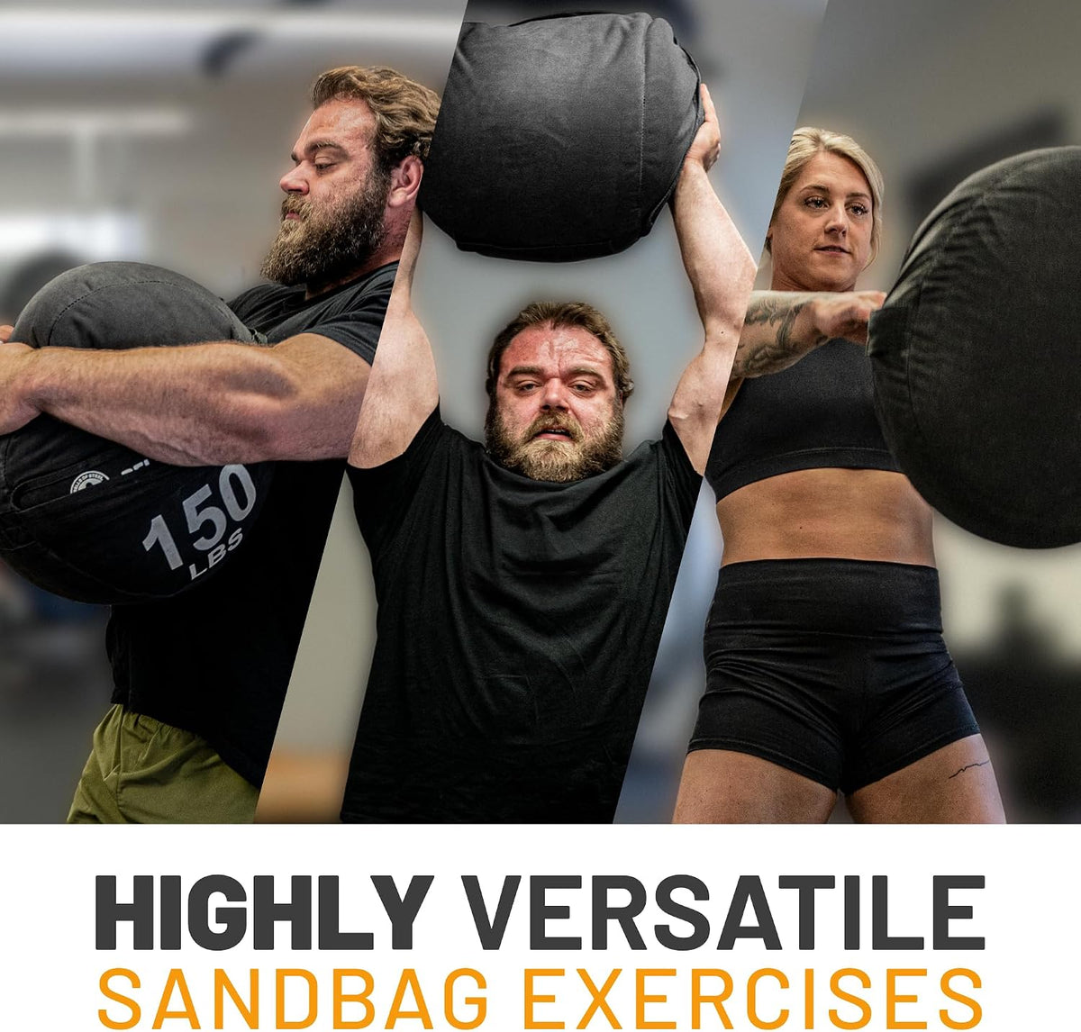 Strongman Sandbag - Fitness Sand Bag for Weight Training
