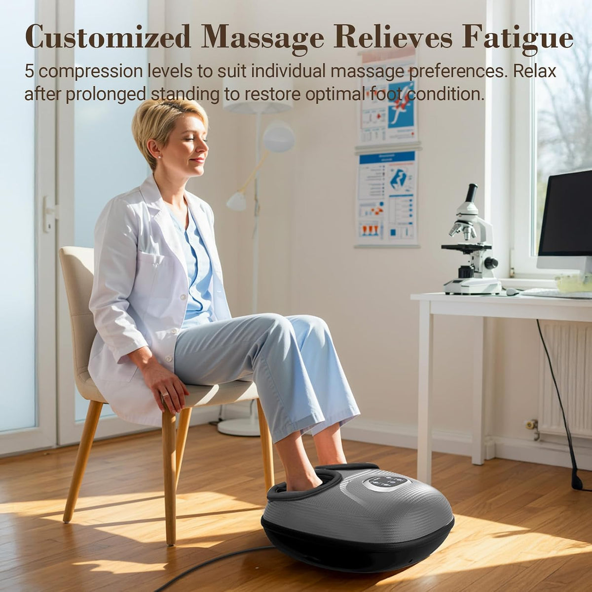 Foot Massager 2026 Upgraded FSA Eligible, Birthday Gifts for Women