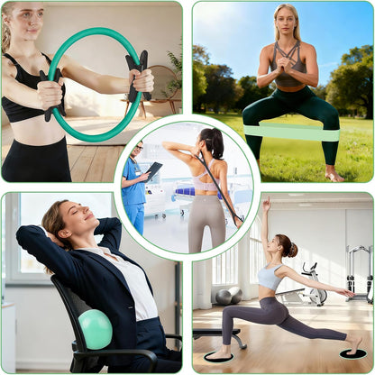 Pilates Kit for Women, Pilates Equipment Ring and Ball Set