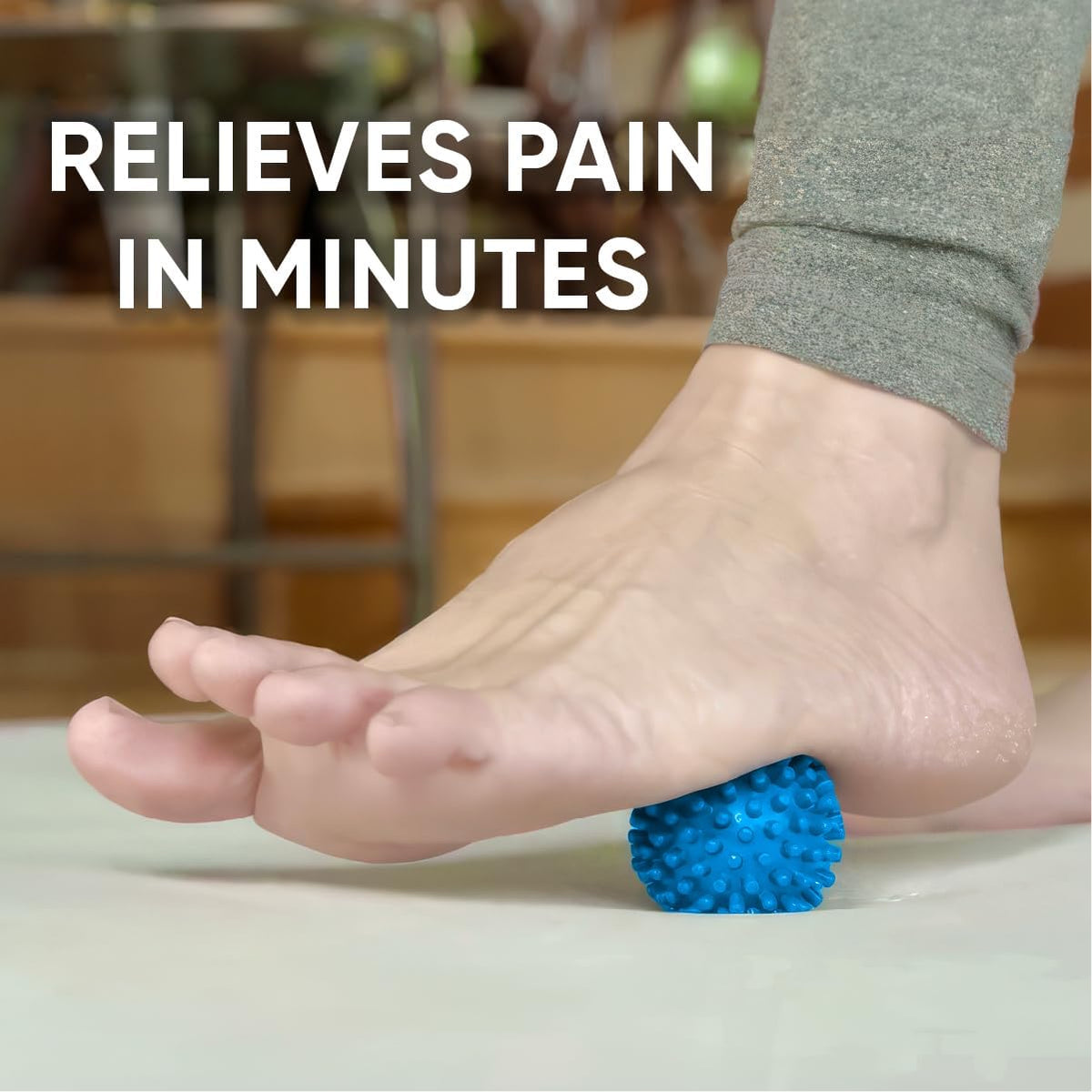 Heatable Deep Tissue Massage Ball - acuBall Trigger Point Massage Therapy for Myofascial and Stress Release and Exercise - Effective Back Massager Ball for Targeted Pain Relief