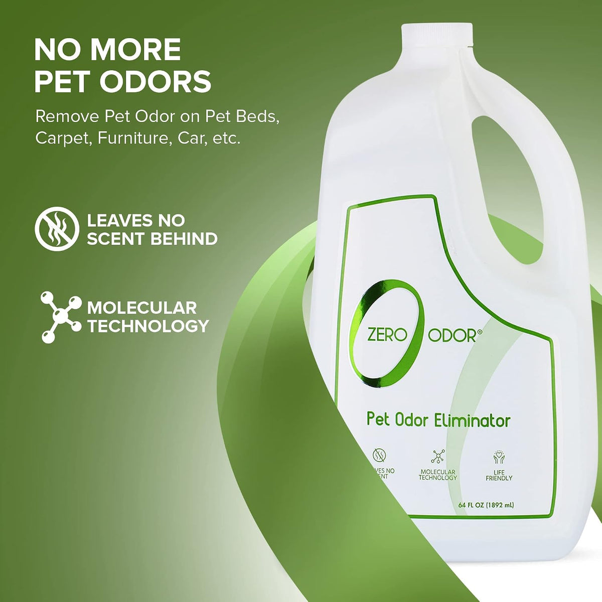 Pet Odor Eliminator Spray for Dog & Cat Urine, Carpet Deodorizer