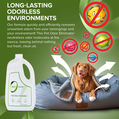 Pet Odor Eliminator Spray for Dog & Cat Urine, Carpet Deodorizer
