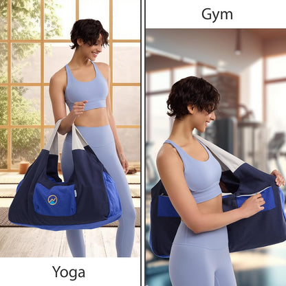 Yoga Bags and Carriers Fits All Your Stuff, Extra Large Yoga Mat Bag Full Zip Yoga Mat Bag with 3 Zipper pockets