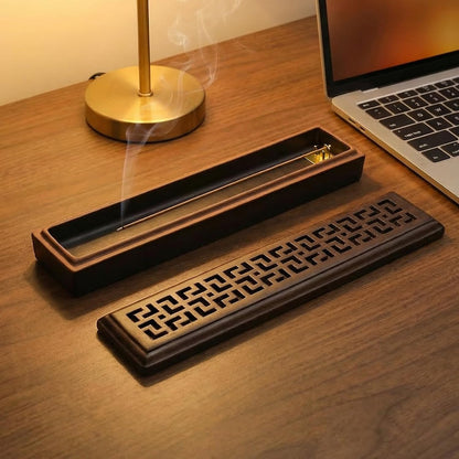 CEREMONY Incense Holder for Sticks，Ceramic Insence-Stick Holder Ash Catcher，Incense Holder Timkburner for Meditation Yoga Spa Room Decor