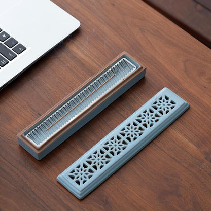 CEREMONY Incense Holder for Sticks，Ceramic Insence-Stick Holder Ash Catcher，Incense Holder Timkburner for Meditation Yoga Spa Room Decor