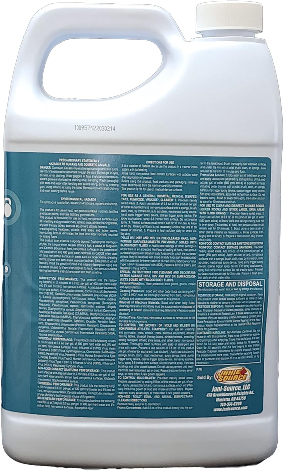GymCide Disinfectant, Cleaner, and Deodorizer for Gyms, Sports Equipment, and Fitness Centers Bundle (1 Concentrated Gallon and 2-32 Ounce Bottles)