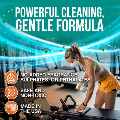Fitness Equipment Wipes - Cleaning Wipes - 75 Count