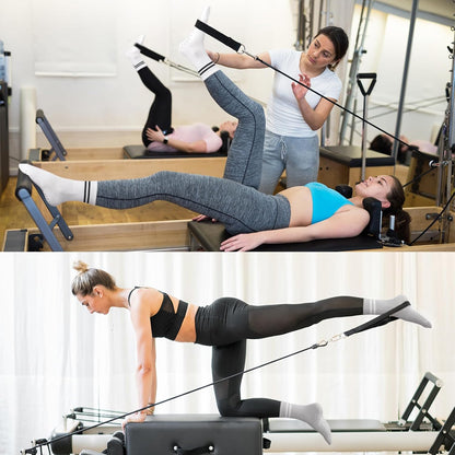 Pilates Socks for Women, Grip Yoga Crew Socks, Non Slip Socks