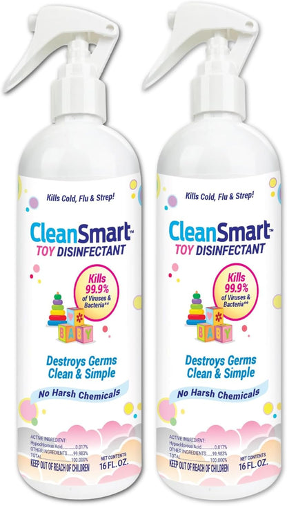 Toy Disinfectant, Hypochlorous Acid Spray, 16 oz (2 pack)