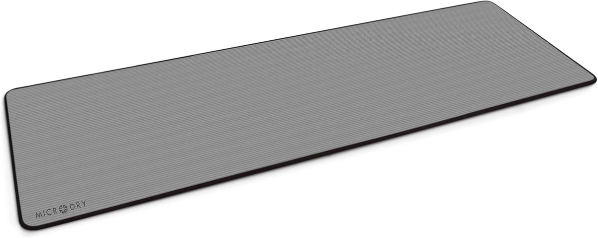Multi-Purpose Fitness Mat, Cushioned & Non-Slip Foam for Yoga, Pilates, HIIT, Skid-Resistant and Tear-Resistant, 24"x72" with Carry Strap
