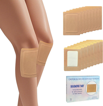 Disposable Castor Oil Patches, Castor Oil Pack Wrap