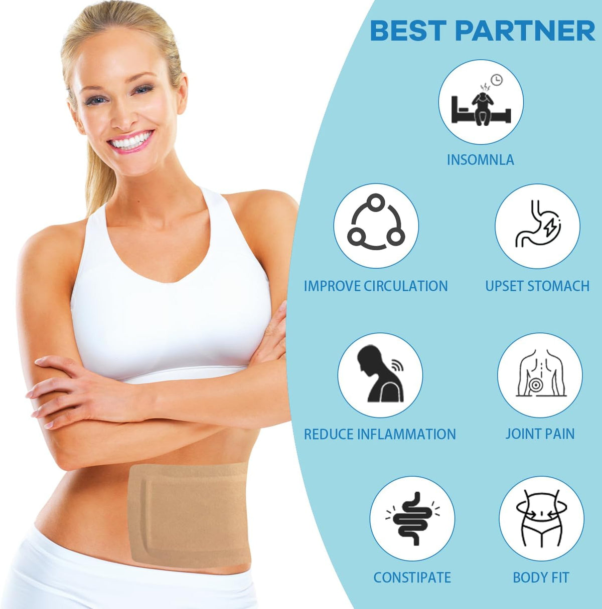Disposable Castor Oil Patches, Castor Oil Pack Wrap