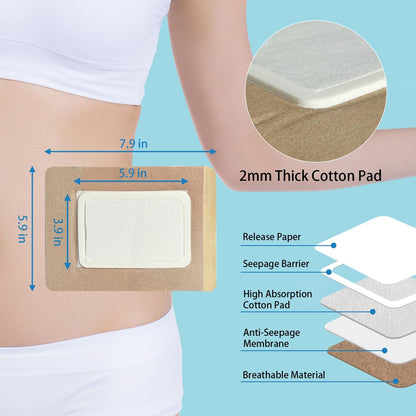 Disposable Castor Oil Patches, Castor Oil Pack Wrap
