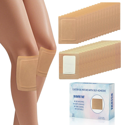 Disposable Castor Oil Patches, Castor Oil Pack Wrap